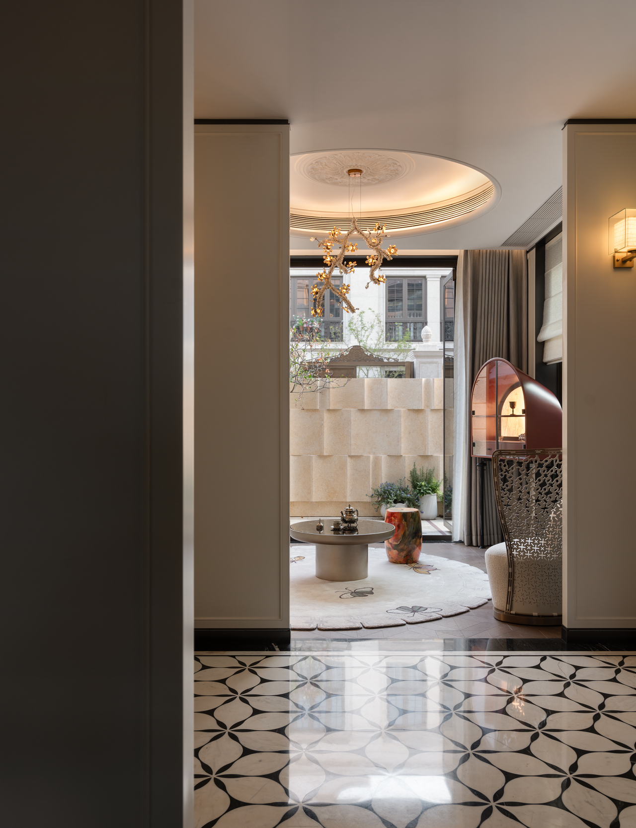 绿城·云栖玫瑰园480㎡样板房丨中国嘉兴丨硬装LYZD李益中设计,软装SIA室内空间设计-15