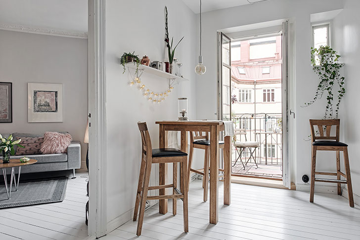 浪漫小公寓，北欧风格庭院美景-6