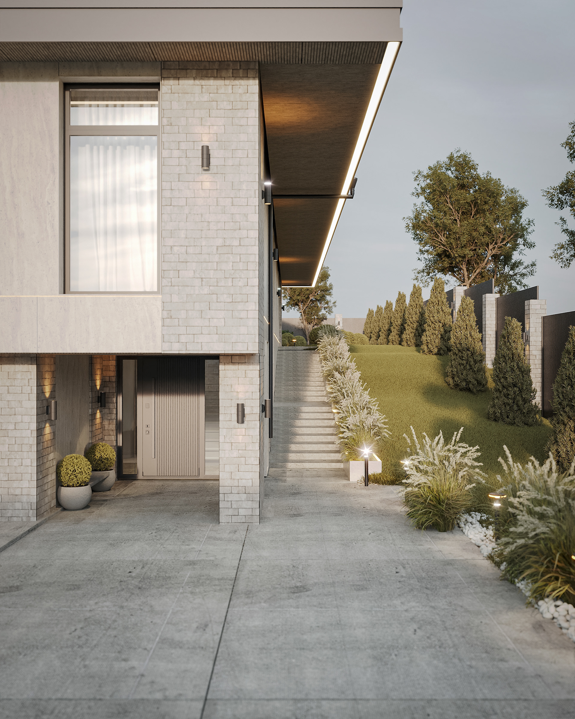 现代住宅外立面设计丨乌克兰基辅-13