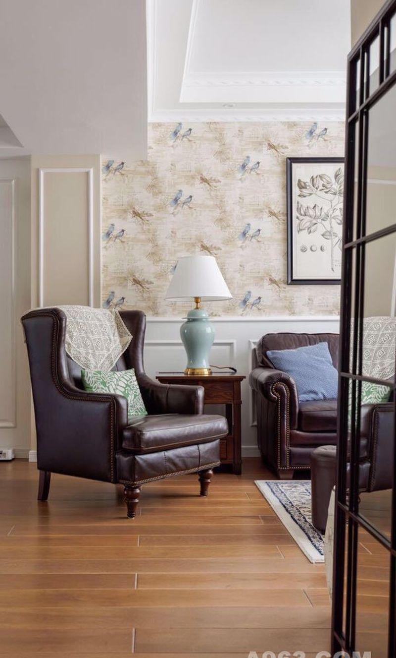 140平复式住宅，美式简约风的温馨浪漫-27