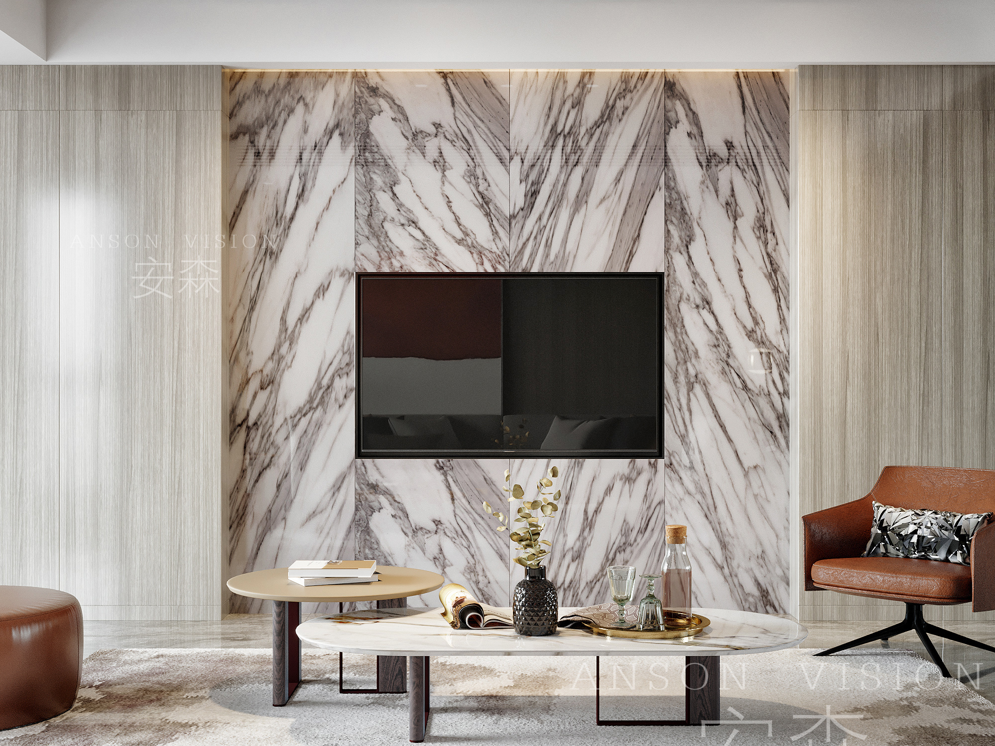 雅·智 II 现代客厅-5