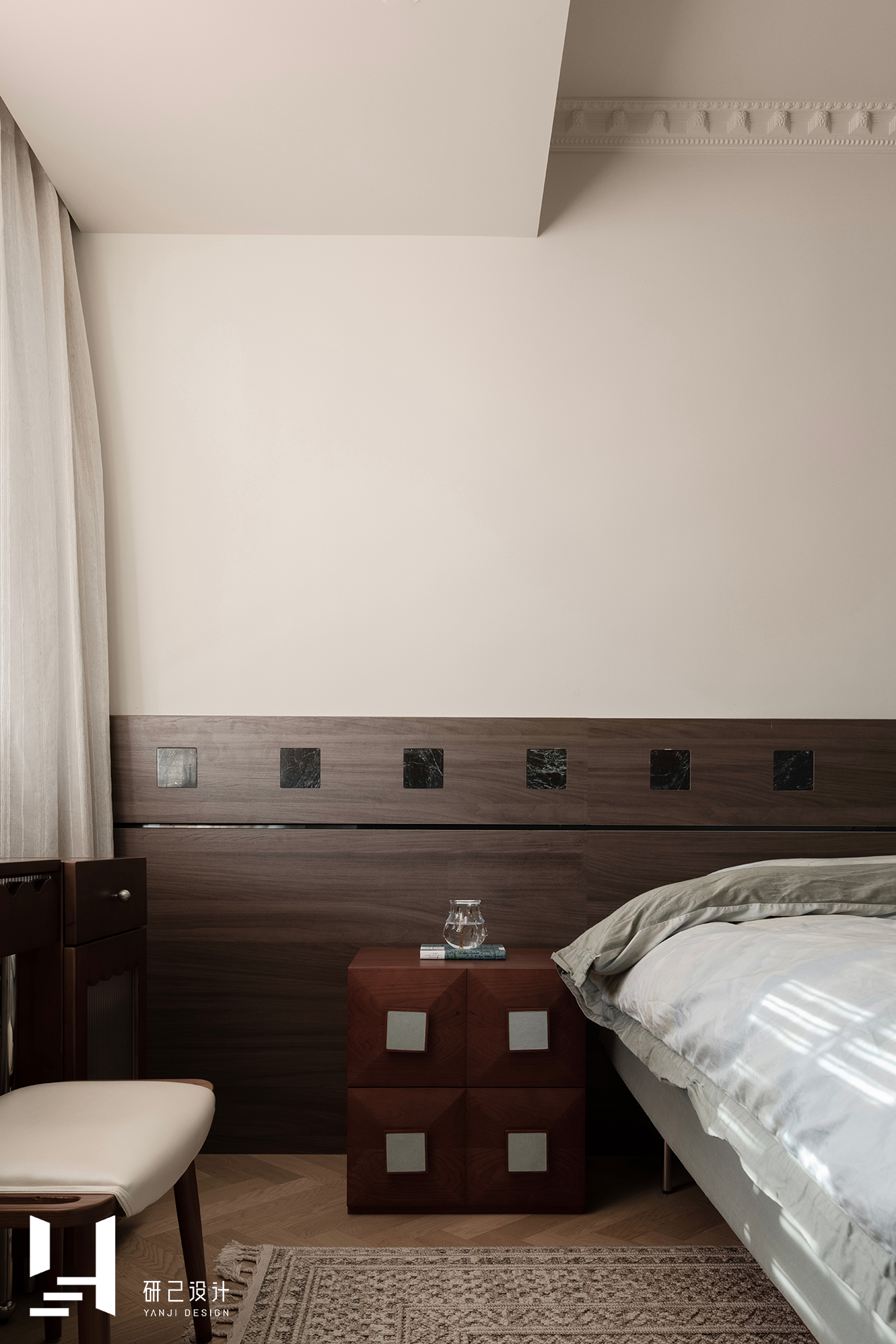 研己实景 · 113㎡法式家的新玩法丨中国芜湖丨研己设计-54