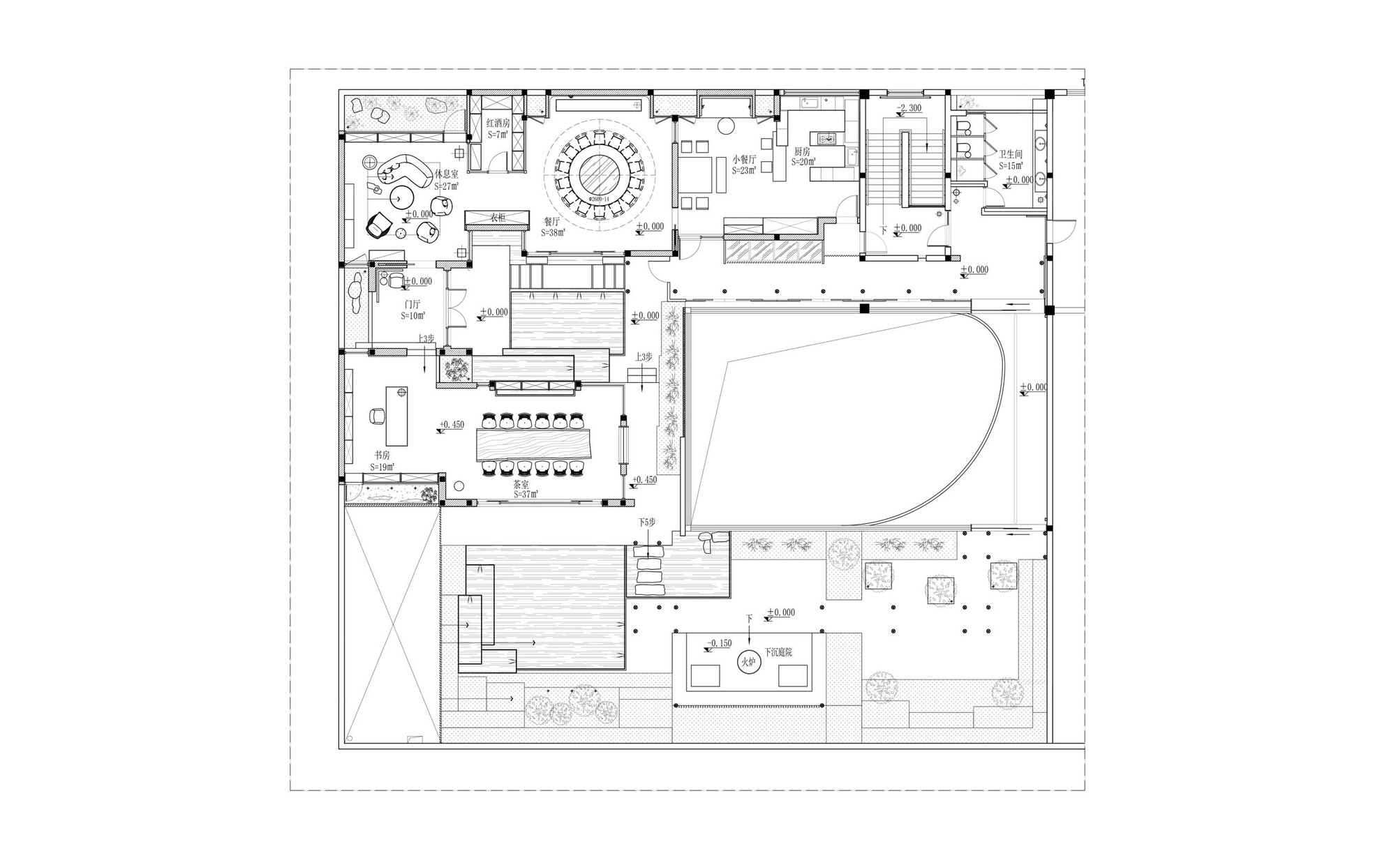 中国嘉兴工厂屋顶‘小雅院’(2020)(大相设计)设计-48
