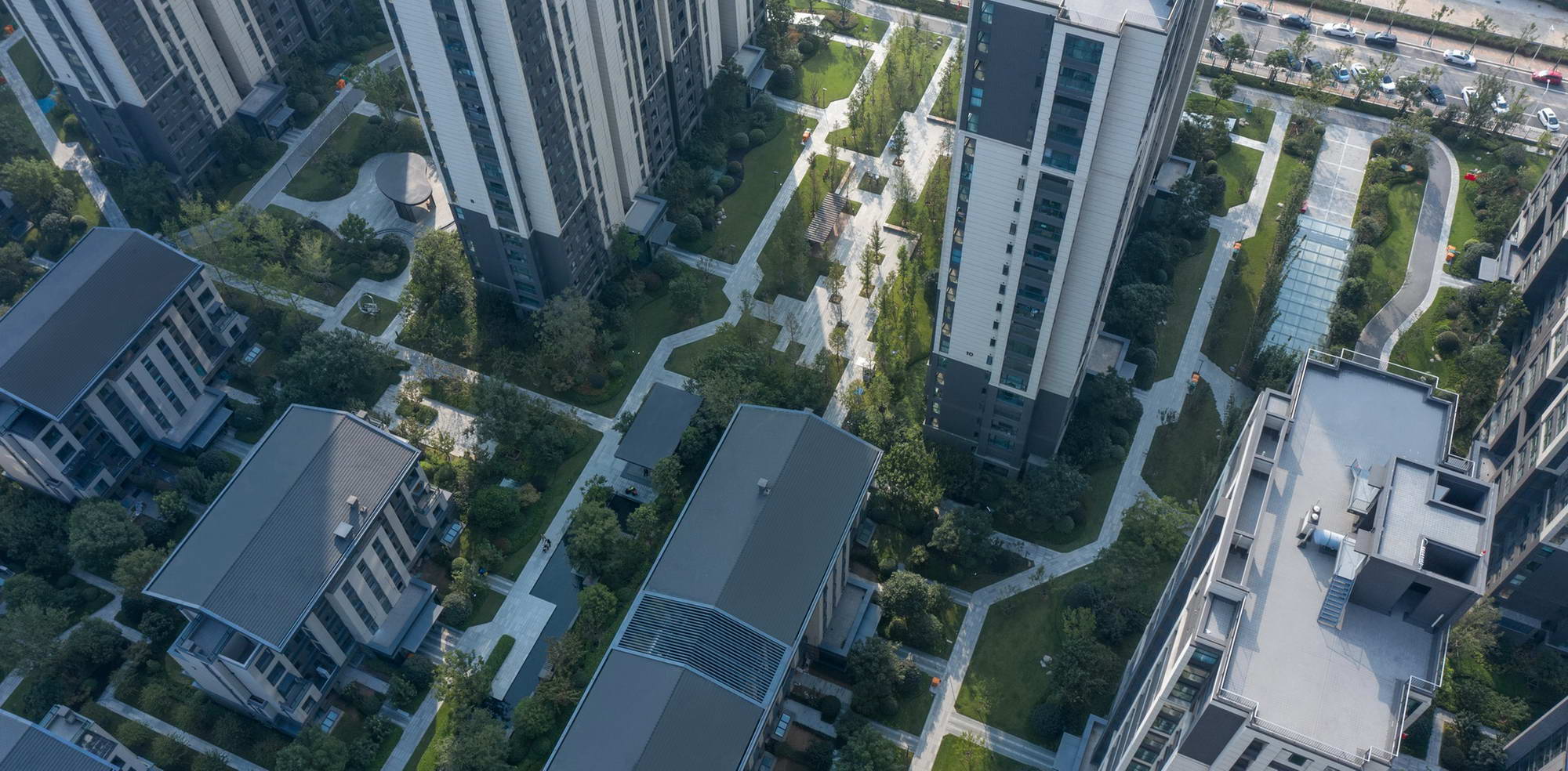 郑州永威城·观澜庭 | 公园社区中的生态景观设计-64