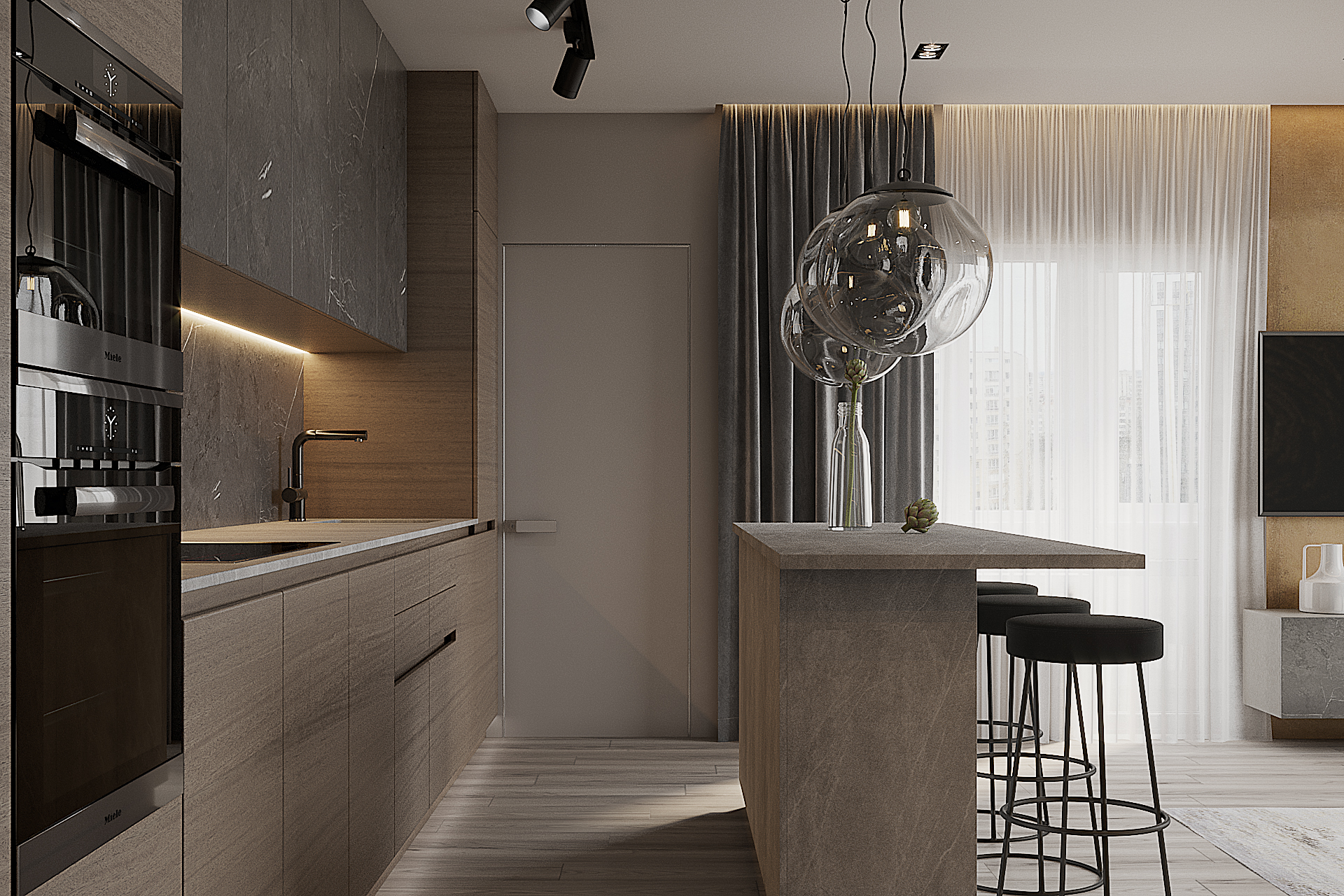 现代简约风格公寓室内设计-6