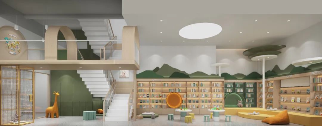 Gace Design集合设计作品丨深圳阅悦家——儿童阅读成长中心-6