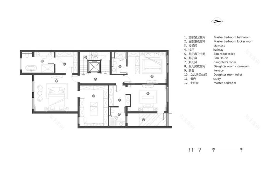 中环·近铁广场顶奢别墅丨中国上海丨布梵设计事务所-52