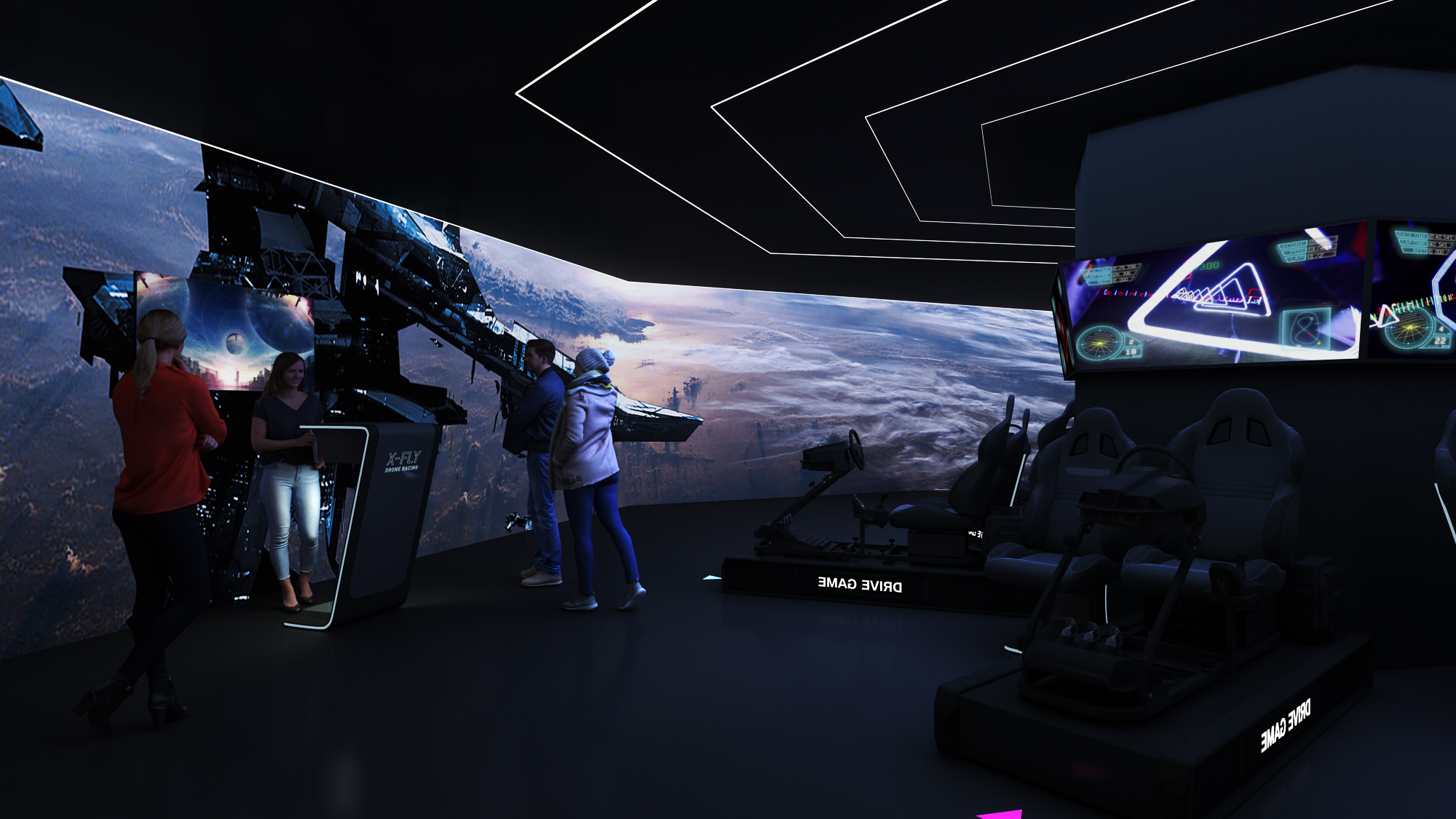 无人机竞速体验中心｜2019-7