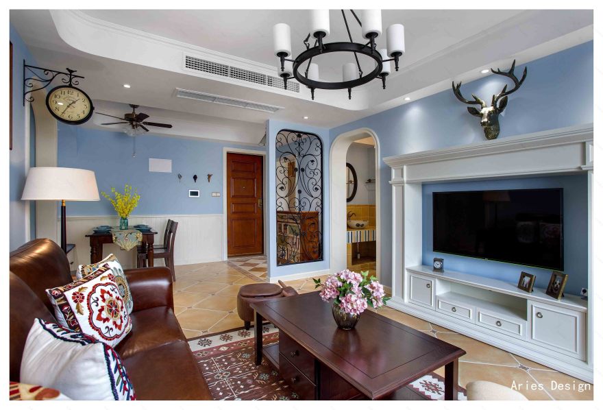 中海寰宇天下【宁波】·杨多来打造 110 平小美式温馨家居-42