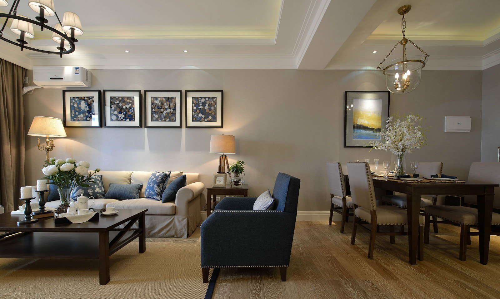 一度空间丨正荣御品高层样板房A1户型-4