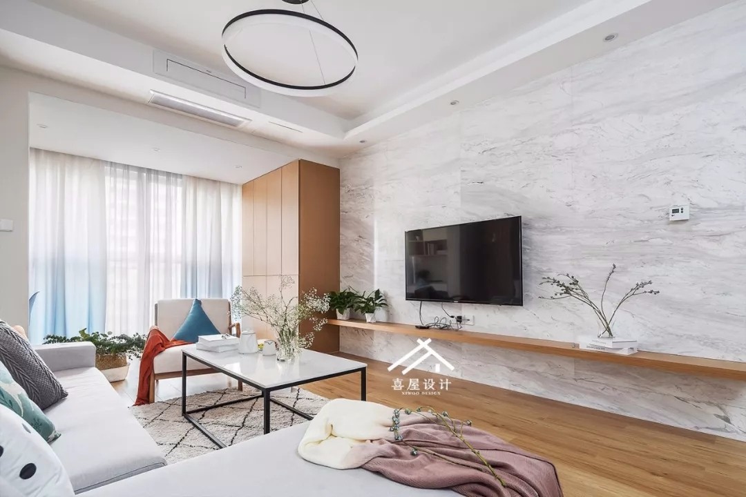 画梧桐——自然北欧风住宅  喜屋设计-6