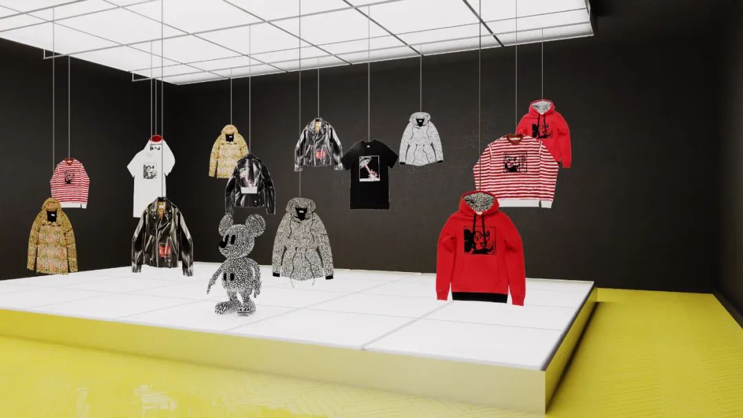 迪士尼 X KEITH HARING 快闪店丨米尚丽零售设计网-24