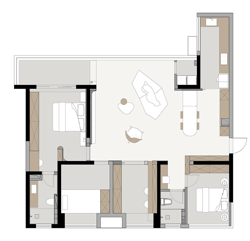 私宅设计丨中国苏州丨一道设计-82