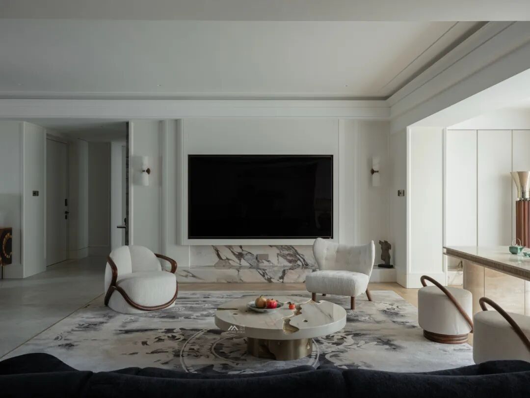 深圳240㎡大平层实景·住进绿意与松弛的家丨HOMBLE红柏设计-14