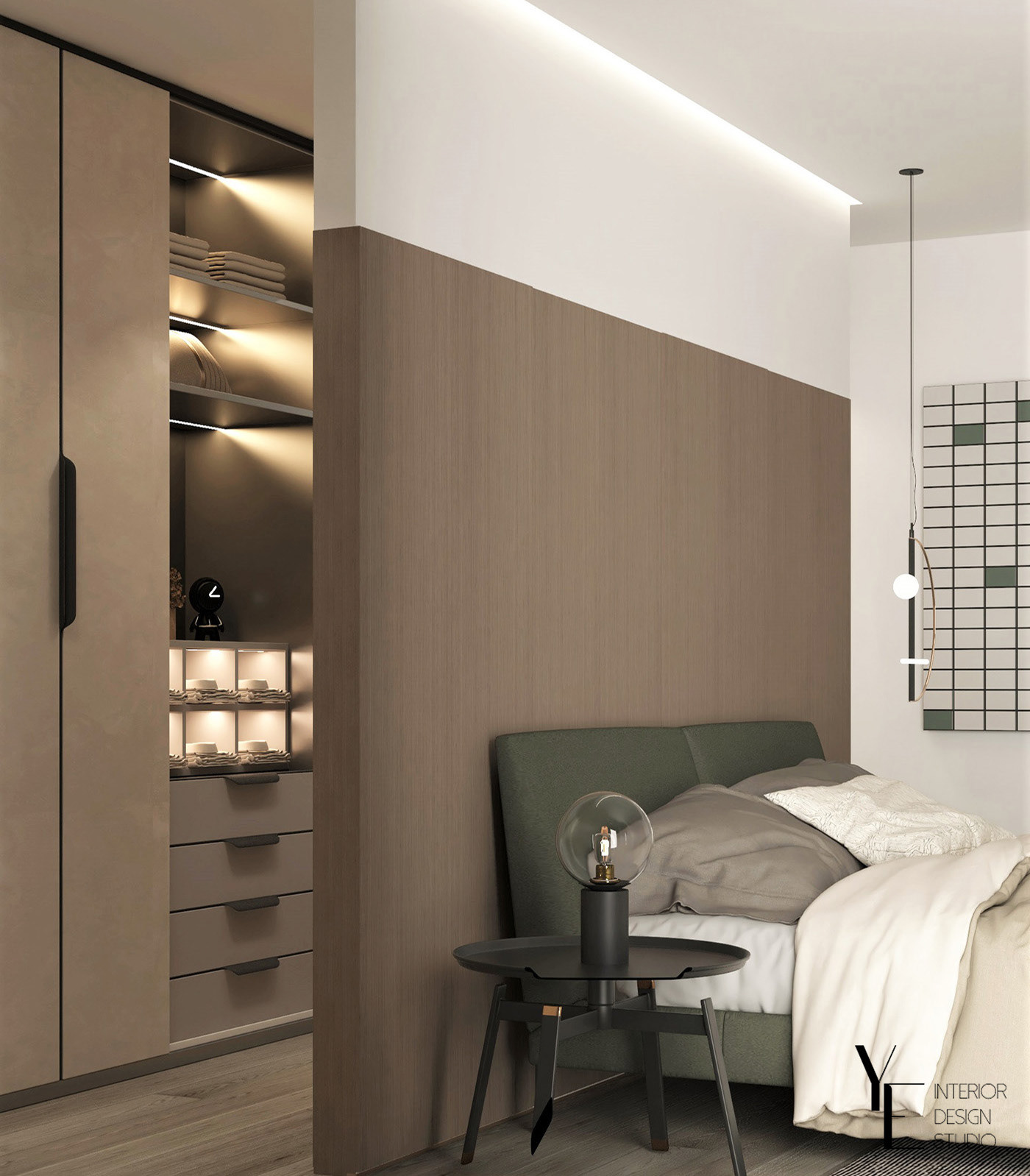 绿色公寓丨突尼斯丨YE INTERIOR-29