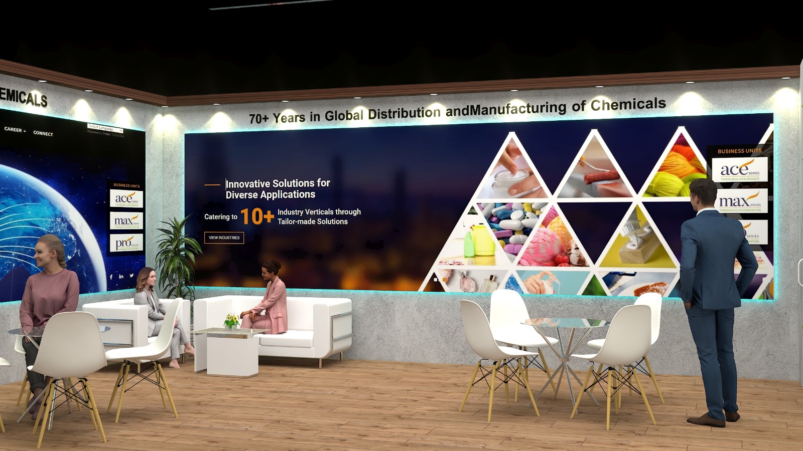 Prakash Chemicals Pvt Ltd | 2 side open stand-5