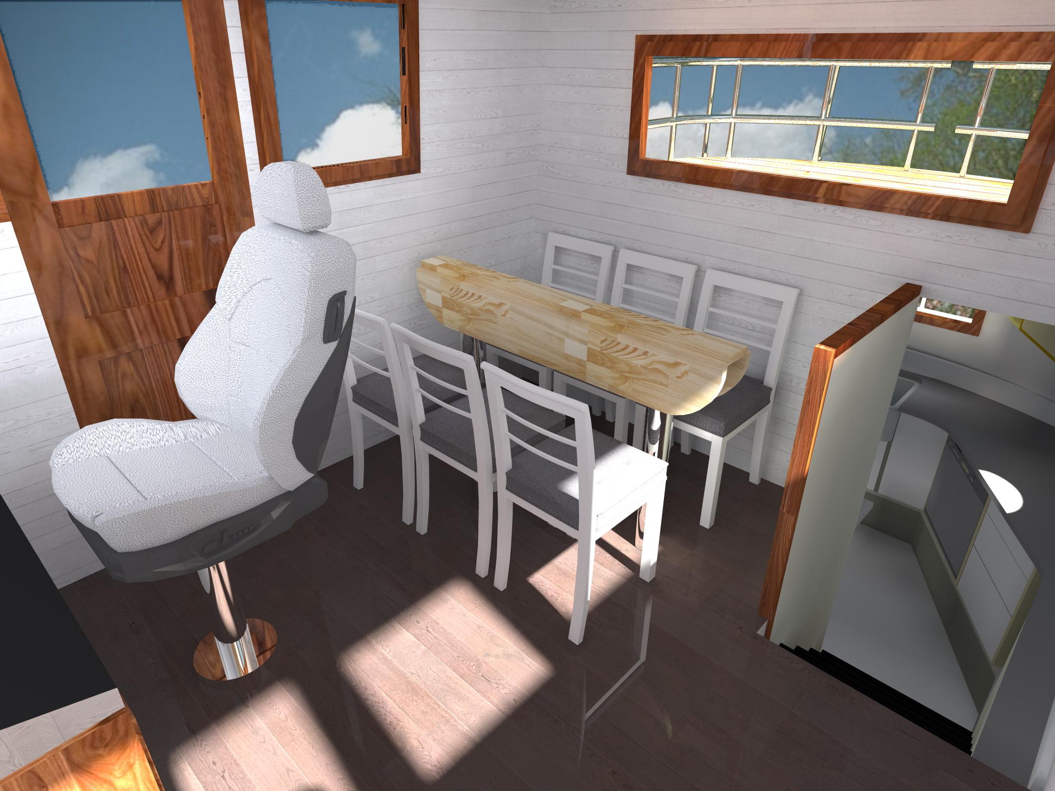 CANAL BOAT WHEELHOUSE concept 2014-39