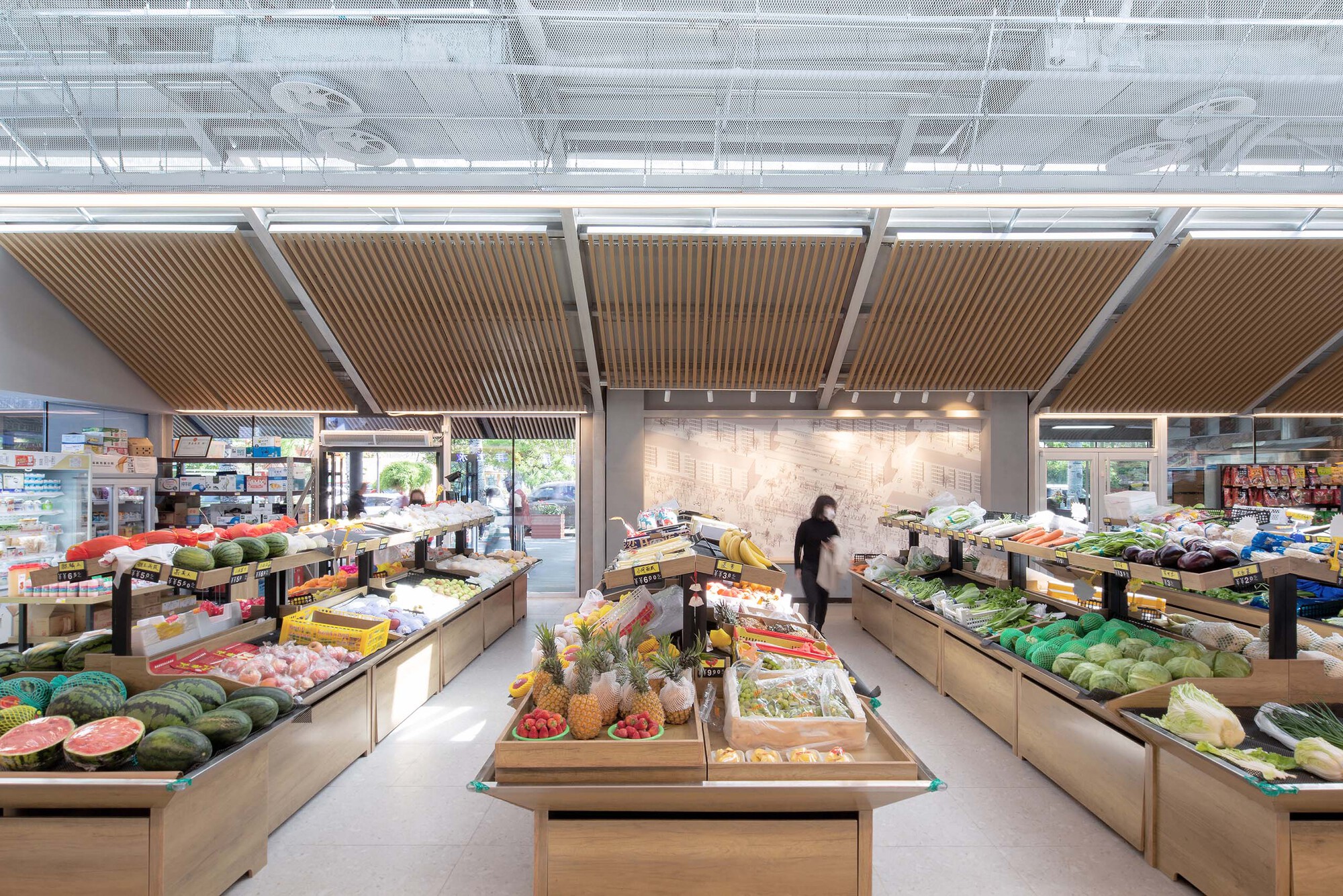 大屋顶下的庭院市场丨中国北京丨BIAD-31