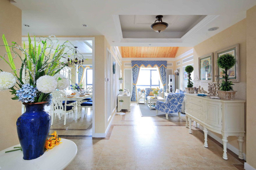 山语城 C2 样板间 | 美式田园风格挑空之家-6