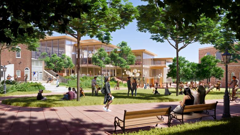 BIG – Bjarke Ingels Group丨Hopkins Student Center丨美國-4