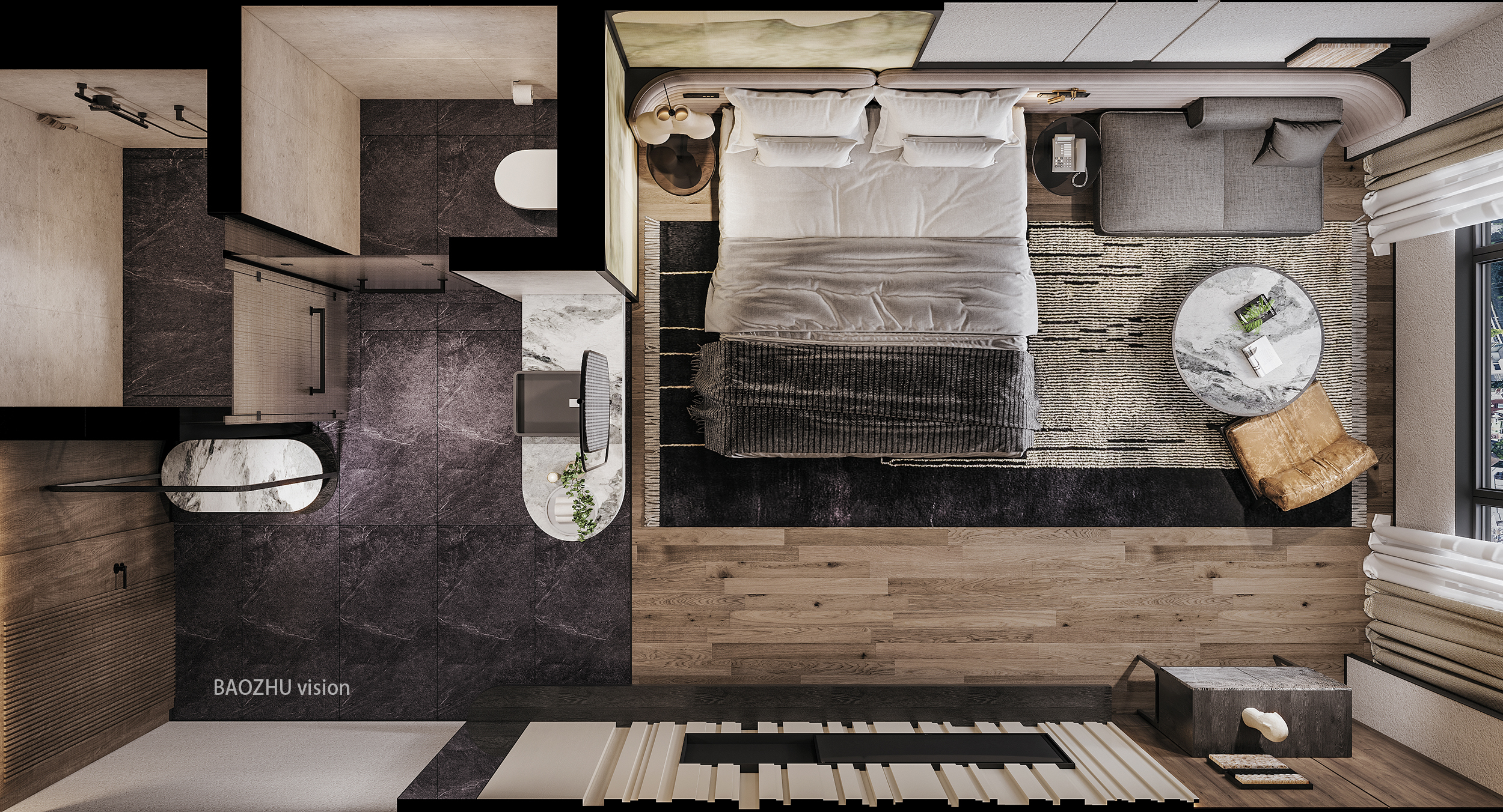 温德姆酒店客房-2