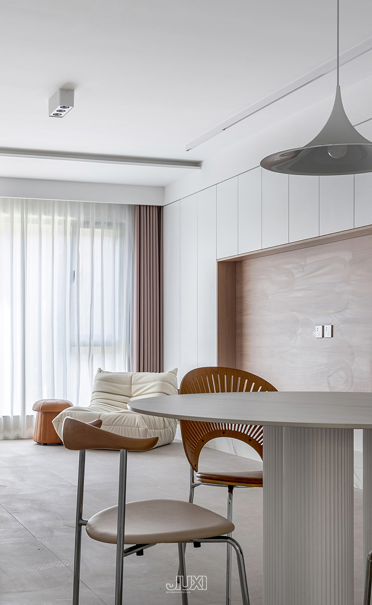 140㎡极简风平层设计丨中国北京丨久栖设计-36