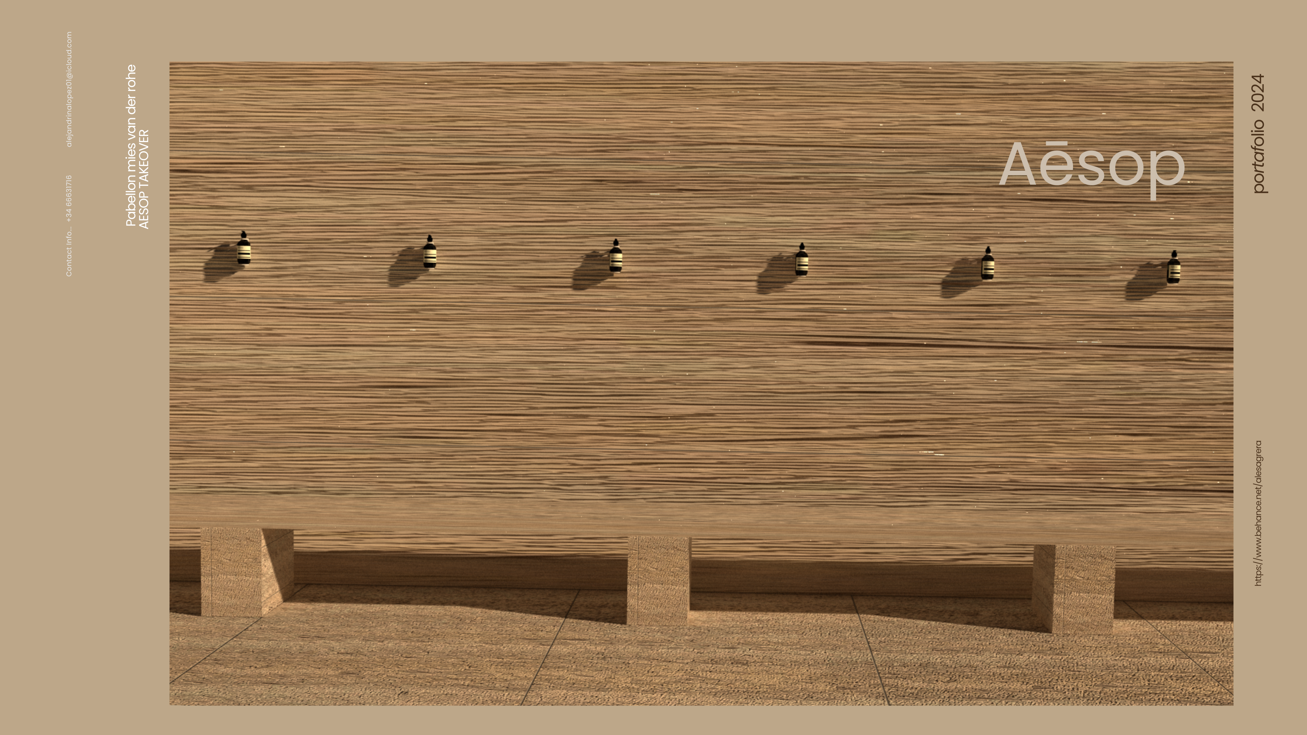 Aēsop Takeover in Mies van der rohe-1