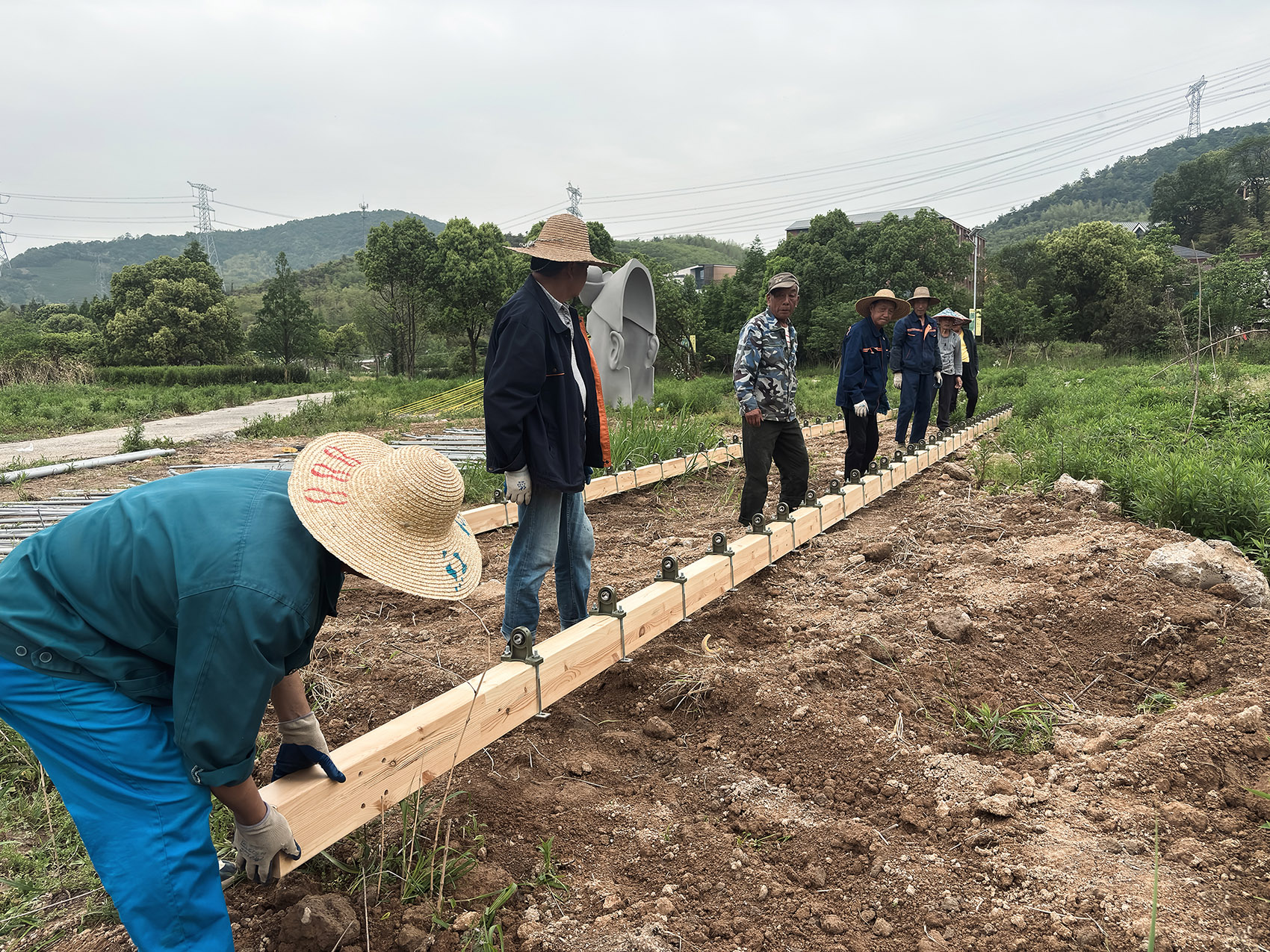 展翅  户外临时装置设计丨中国湖州丨借光实践建筑设计工作室-33