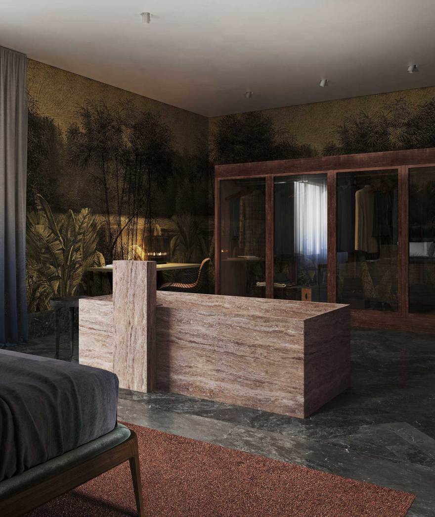 马德里公寓室内设计丨西班牙马德里丨Puntofilipino-30