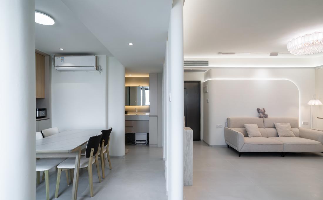 80㎡奶油风二居室设计-48