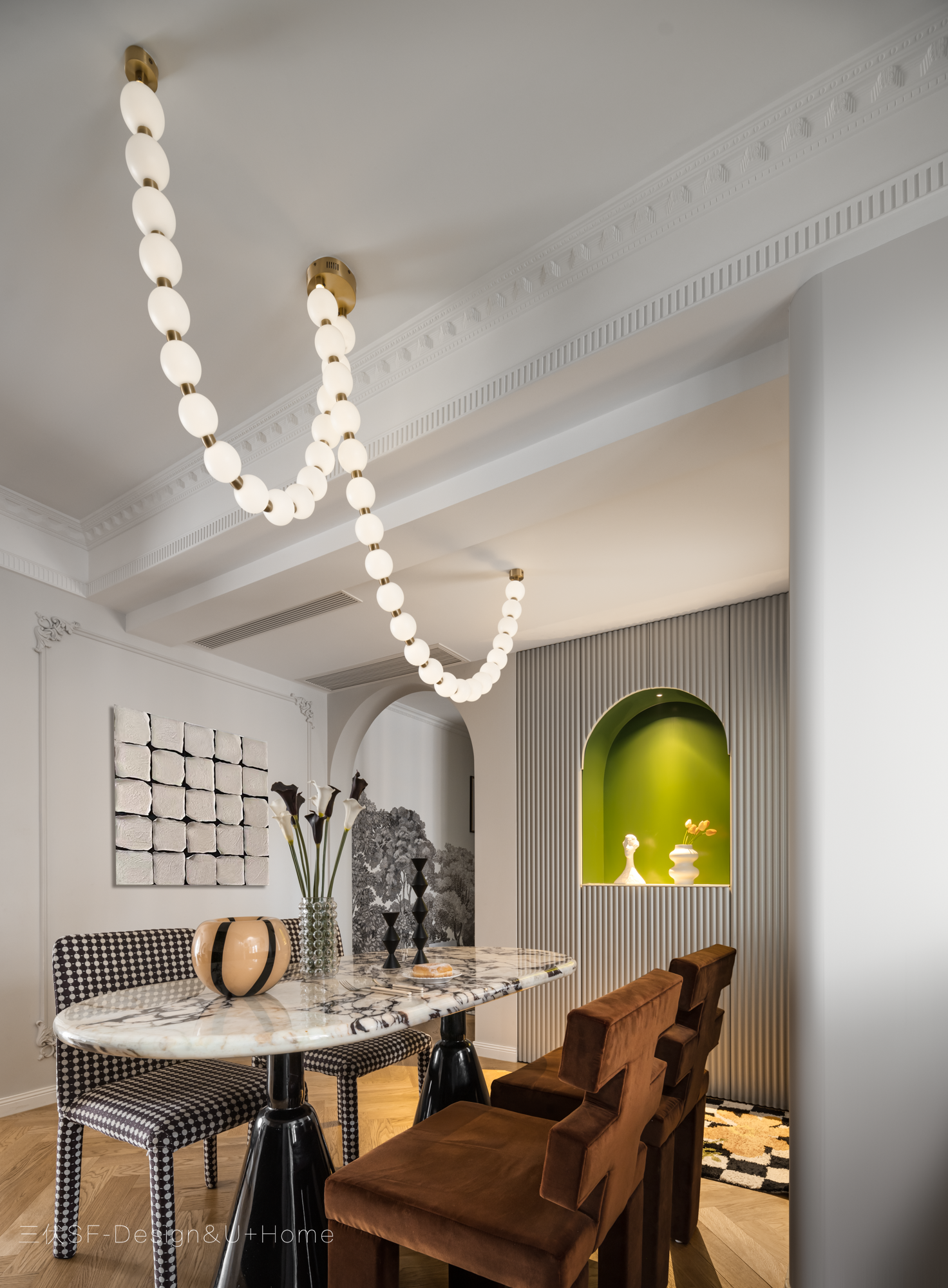 简约与浪漫共融的法式复古住宅-27