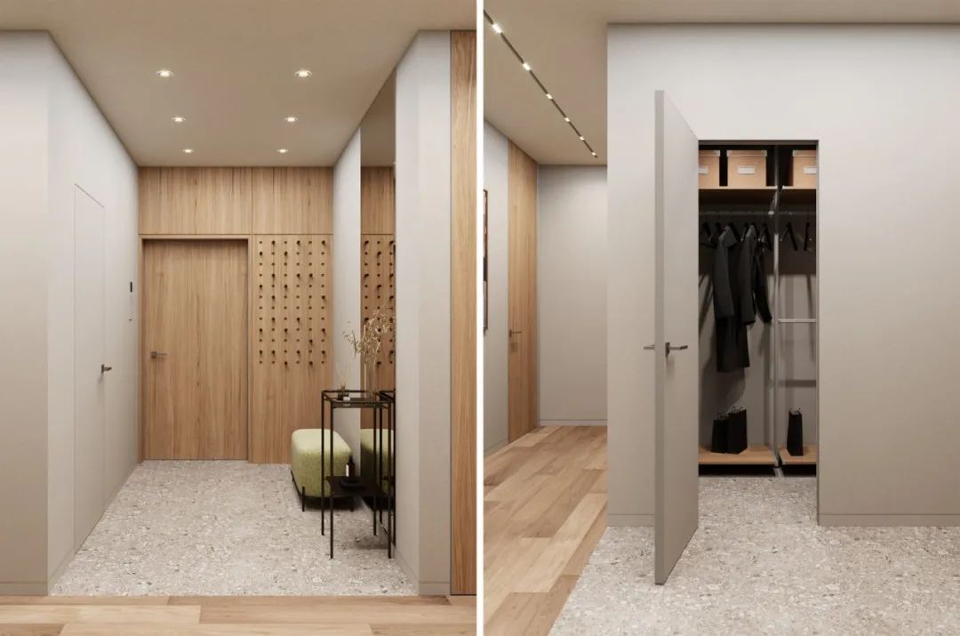 莫斯科 106㎡现代简约家居，融入苏联构成主义风格-111