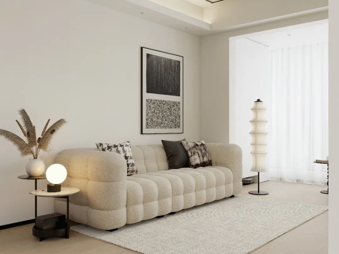 万科城市之光奶油风三居设计丨中国广州-24