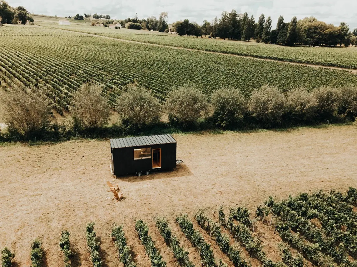 Saint-Émilion 酒庄的独立小屋 | 与自然的完美融合-1