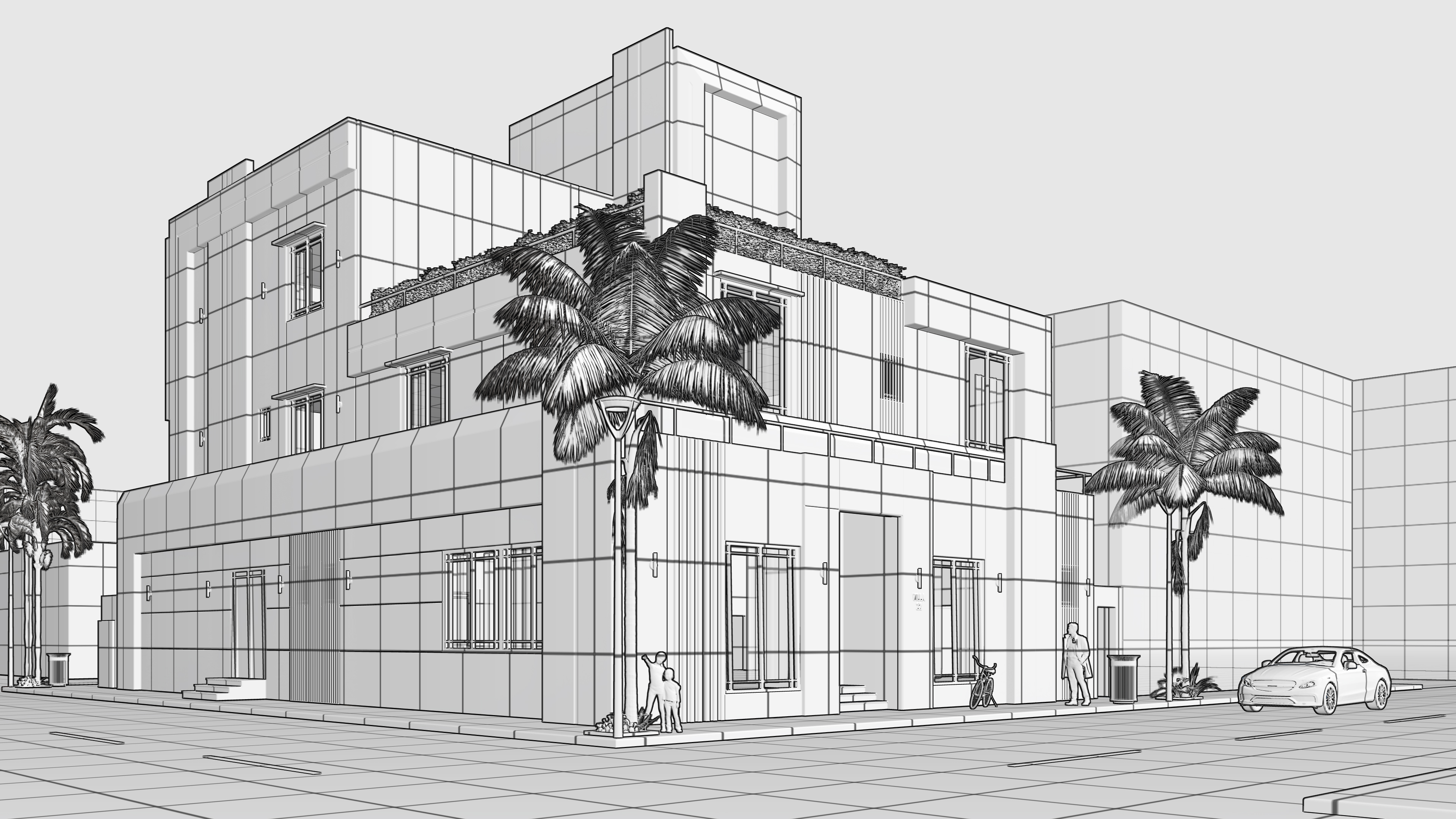 外部立面设计丨WMEC-12