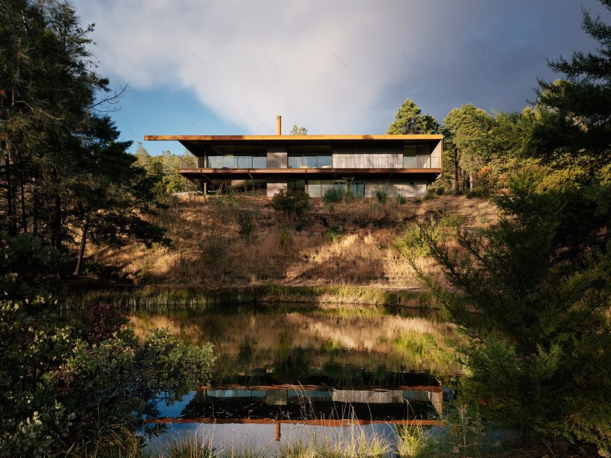 松平公寓(注:由于Residence一般可理解为公寓、住宅等,Pine Flat直译为松平,结合实际情况不同可能有不同称呼,但通常松平公寓这种表达比较常见) 丨美国丨Faulkner Architects-9