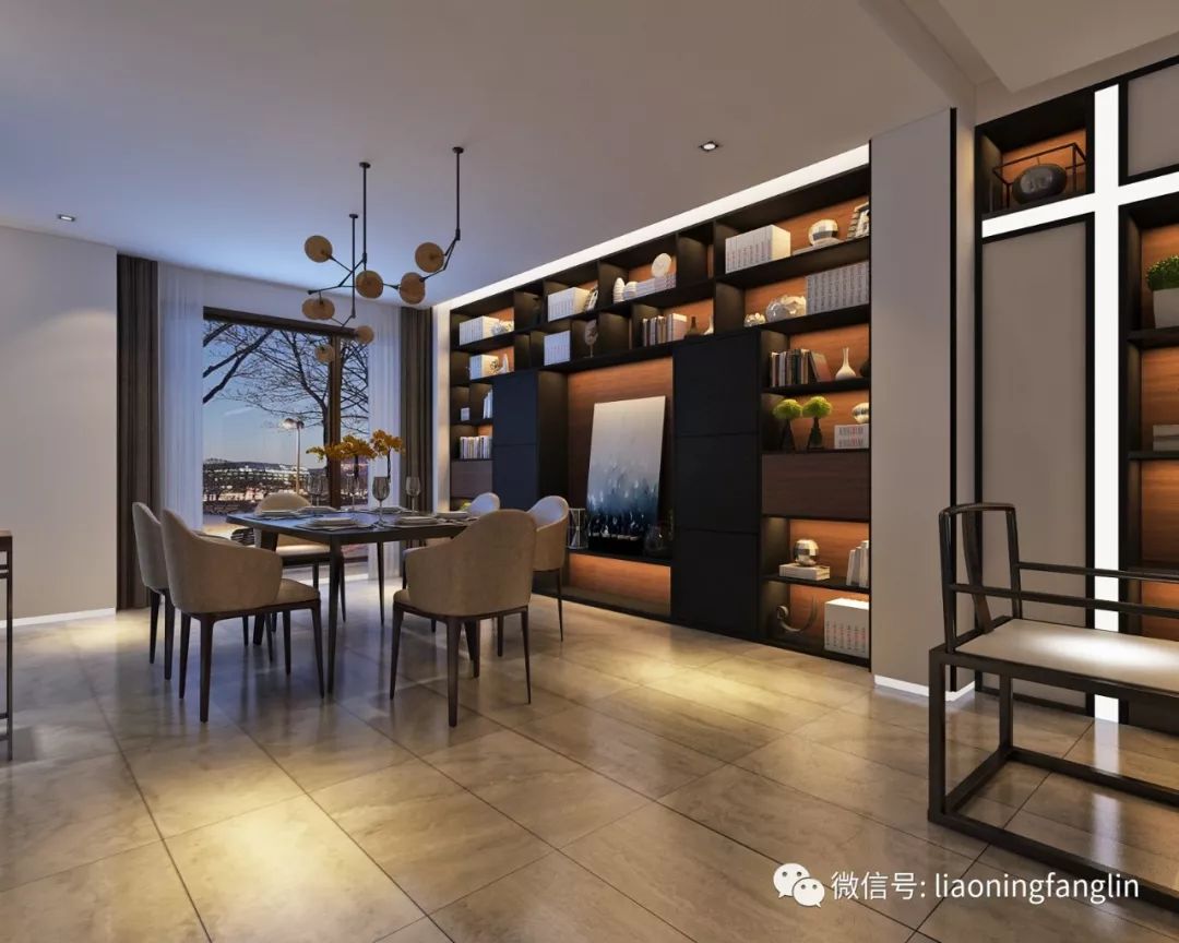 中海盛京府 | 方林集团打造的一站式台式新中式家居设计-128