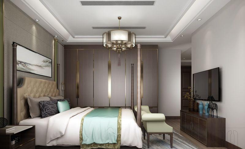 轻奢东方美学 双拼别墅设计展现传统与现代融合魅力-11