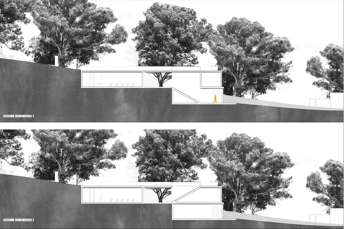 葡萄牙 Salgueiros 车站废墟重生 | 自然中的休憩空间-17