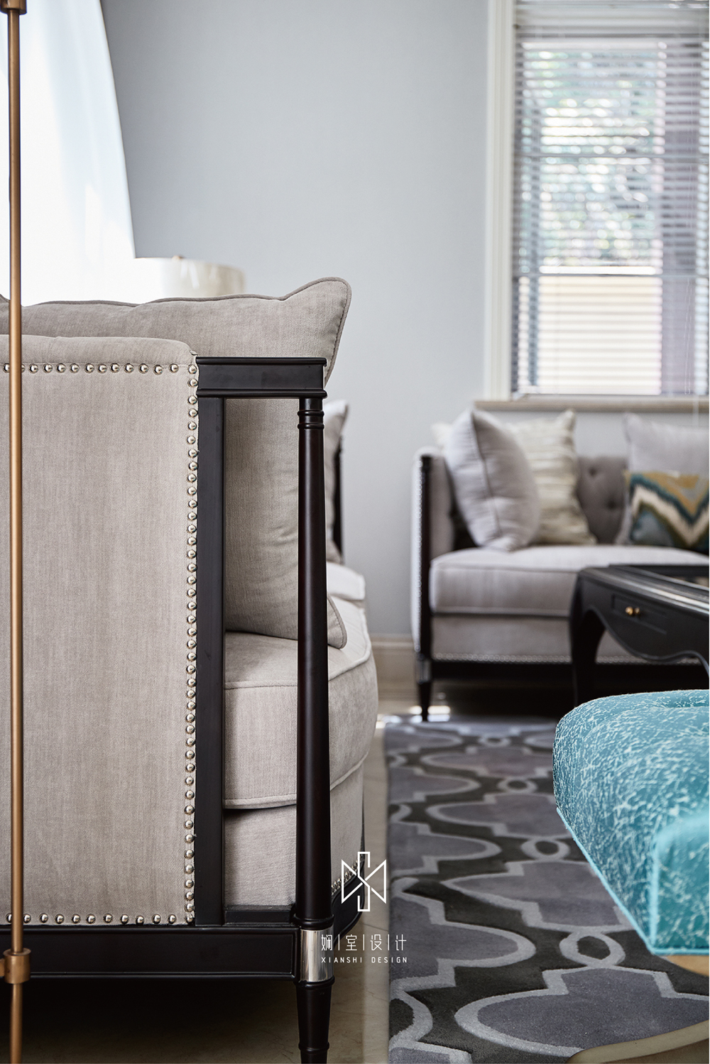 千岛湖玫瑰园 | 现代美式家居的优雅与精致-9