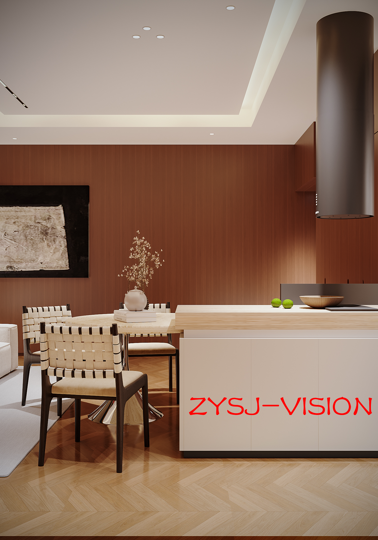 木语温居 · 中古风私宅卧室空间设计丨ZYSJ  VISION-3