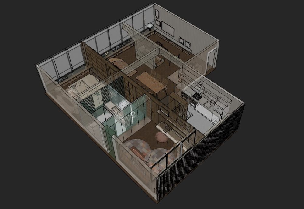 巴西利亚现代公寓,打造通透共享空间-70