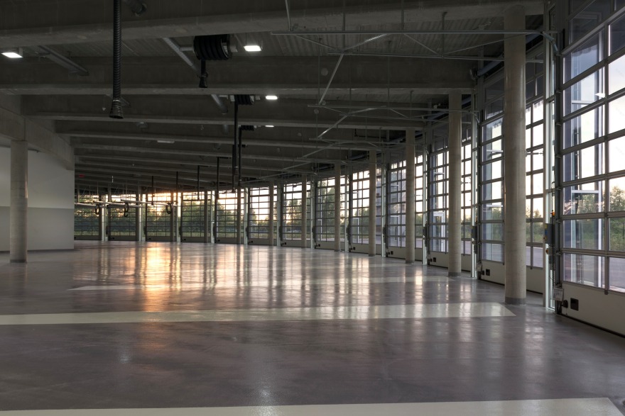 简约功能,环保节能的消防站设计-60