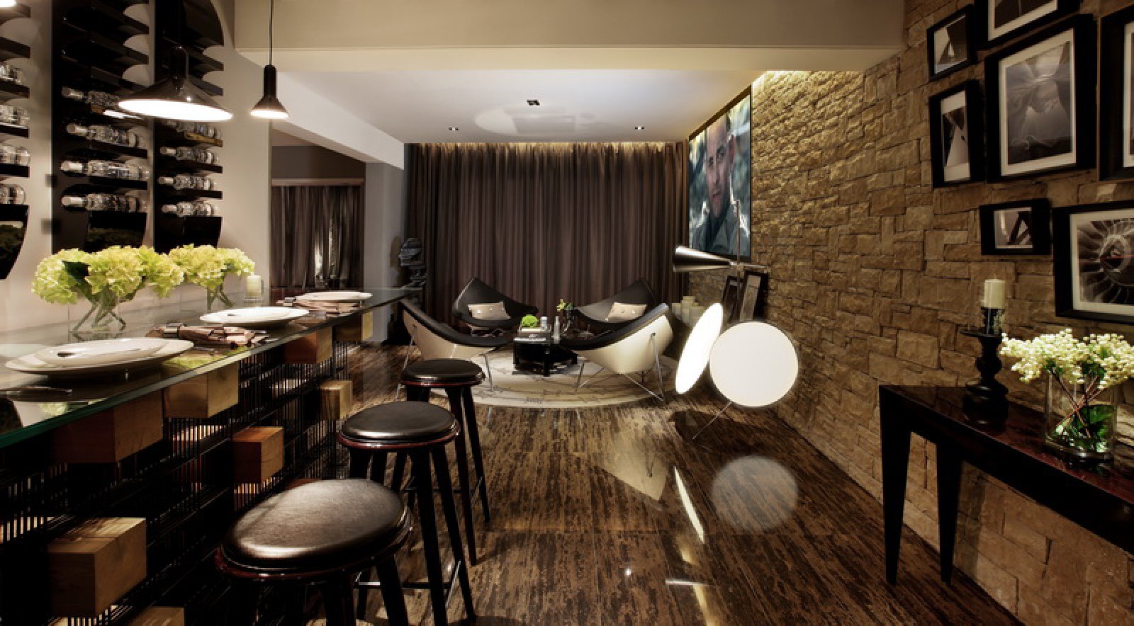 5套超个性样板房丨深圳市戴勇室内设计-5