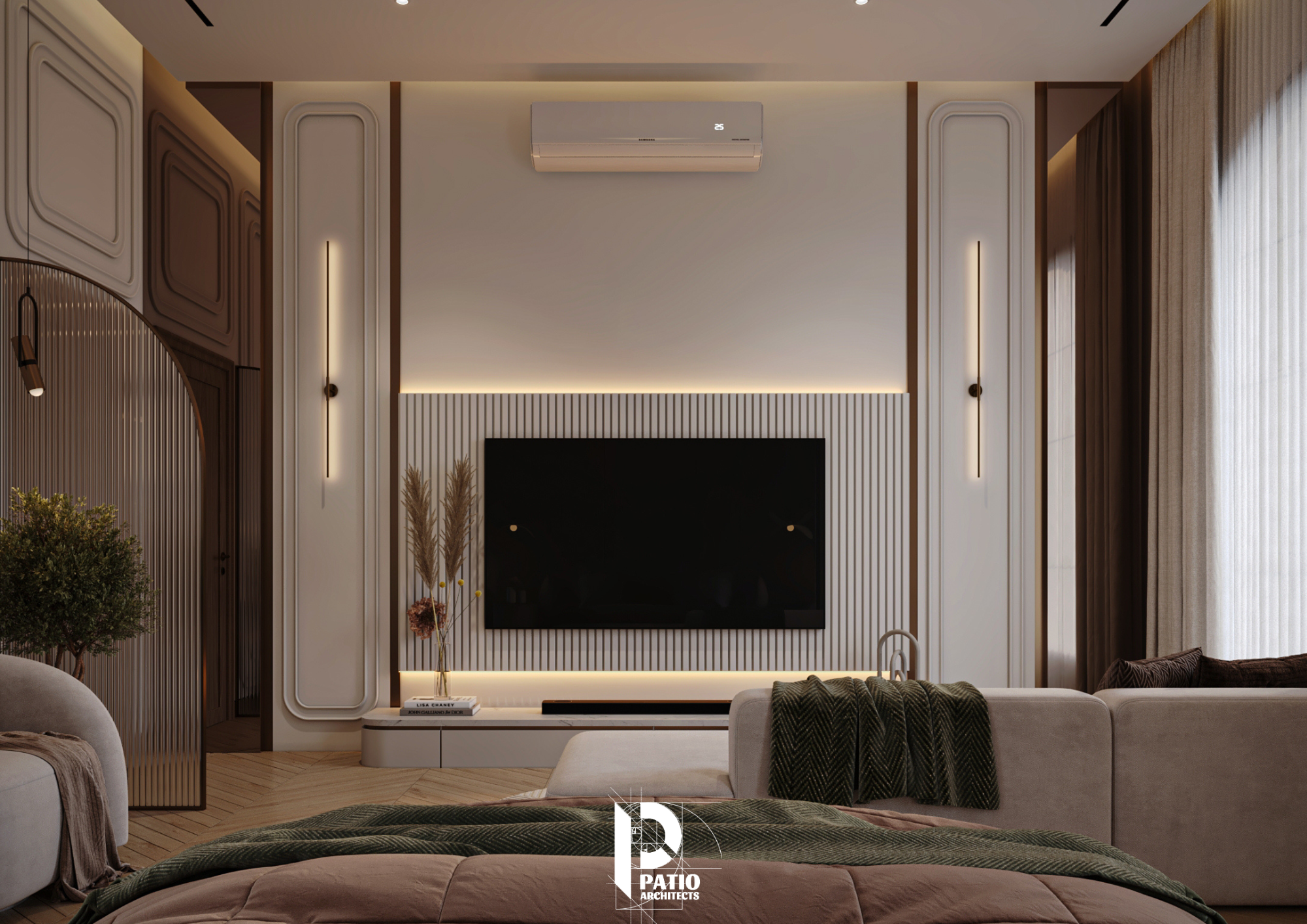 Modern Master Bedroom Suite Interior Design-8