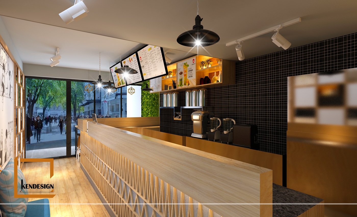 Royal Tea 66 Thụy Khuê咖啡店设计丨Kendesign-5