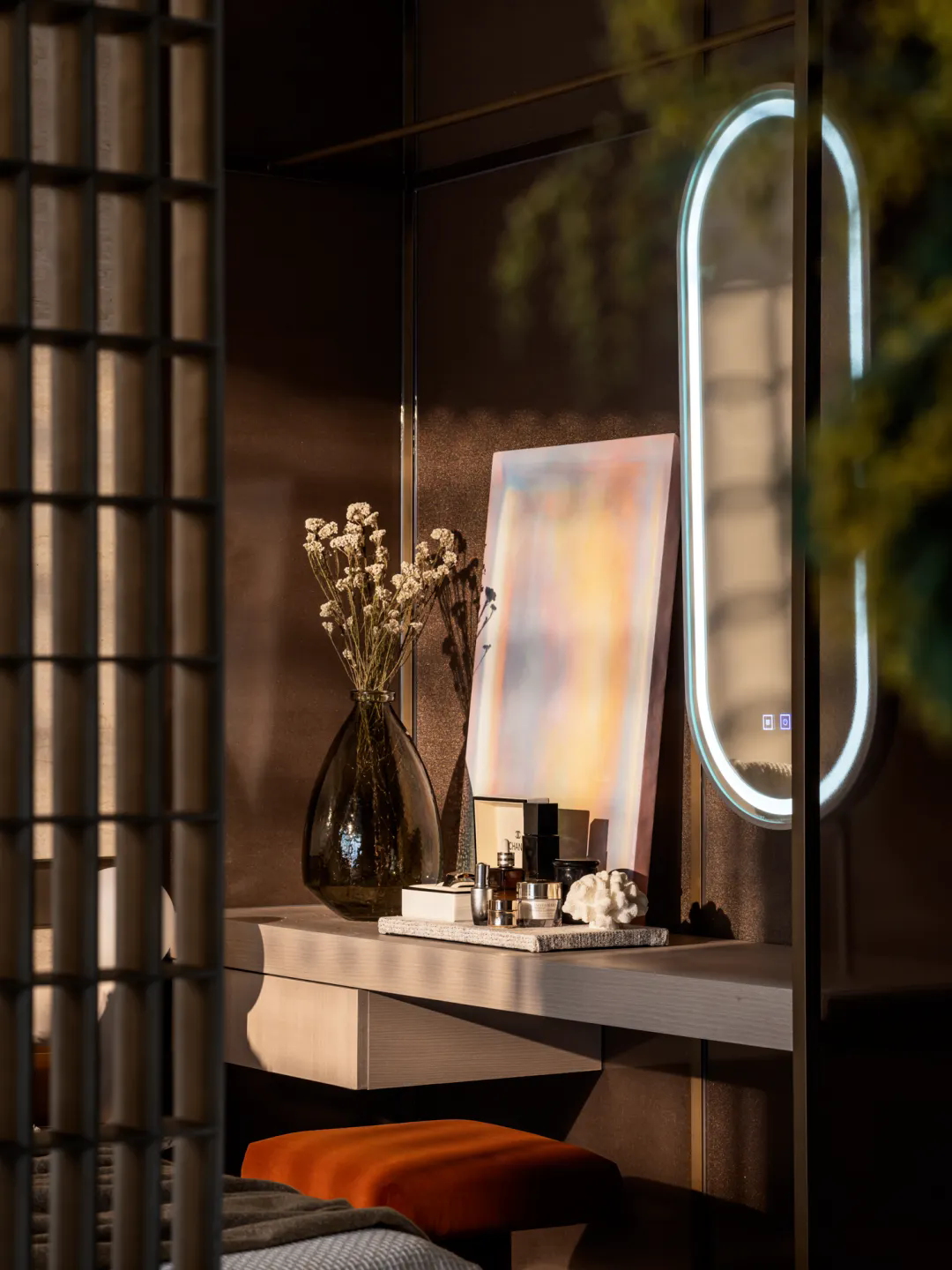 100㎡“静奢风”天际样板间设计，满满的高级感丨唐忠汉-15