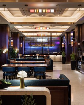 Mancini Duffy uses "elaborate" hydraulic system to reposition theatre in Times Square skyscraper