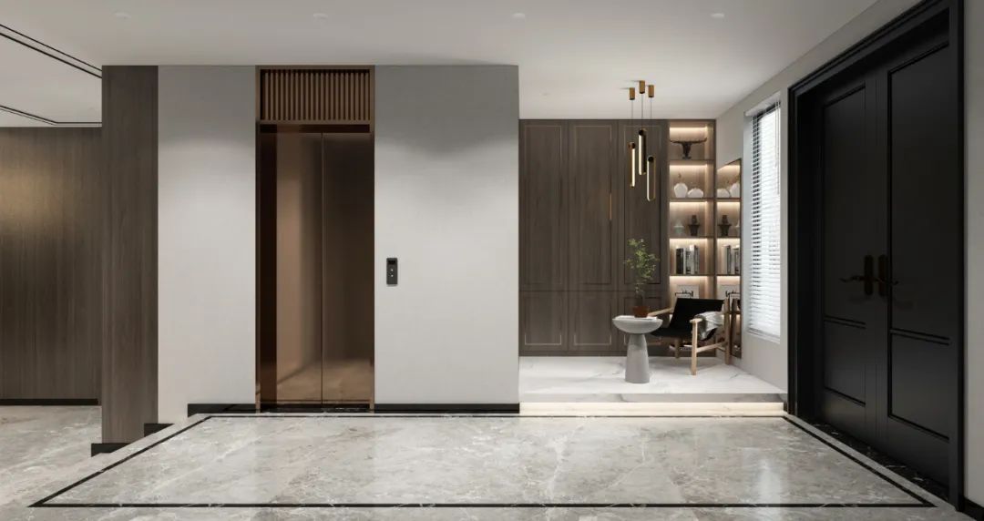 【一鸣设计案例 】918m²别墅大变身，用新中式焕发空间魅力，打造专属空间！-61