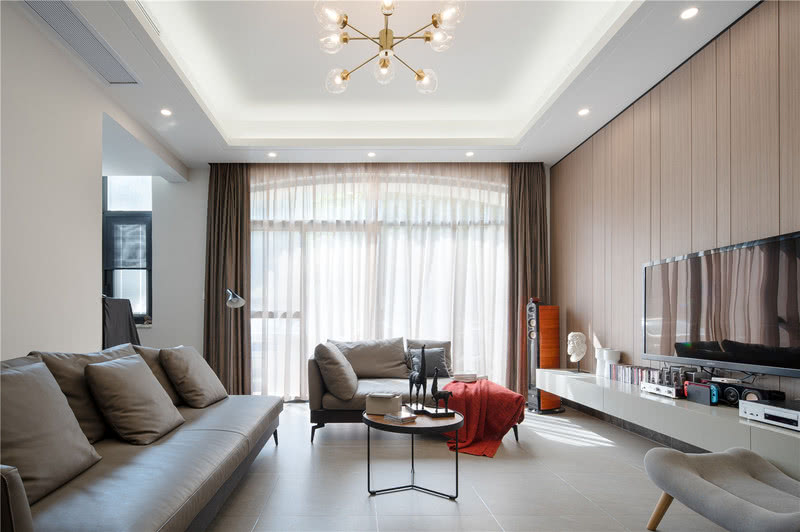 郝老师打造 | 逐光艺墅,简洁艺术的高级生活空间-2